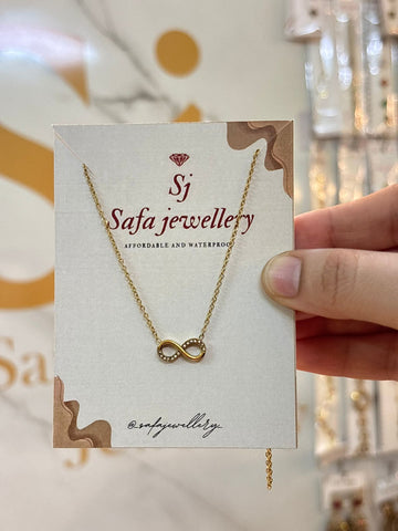 Infinity pendent necklace 004