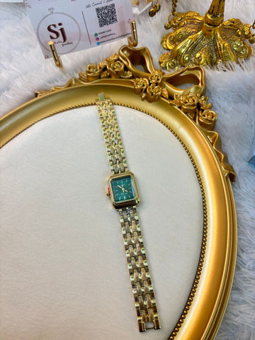 Classic green watch 020