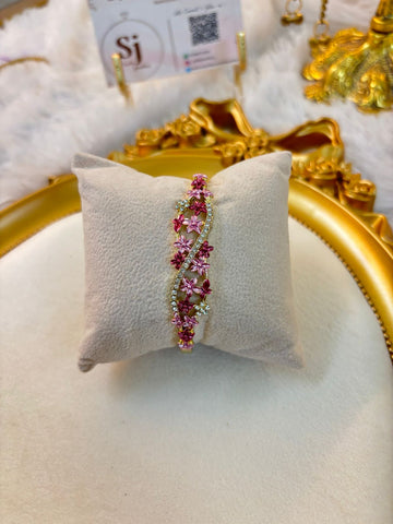 Floral pink kada 010