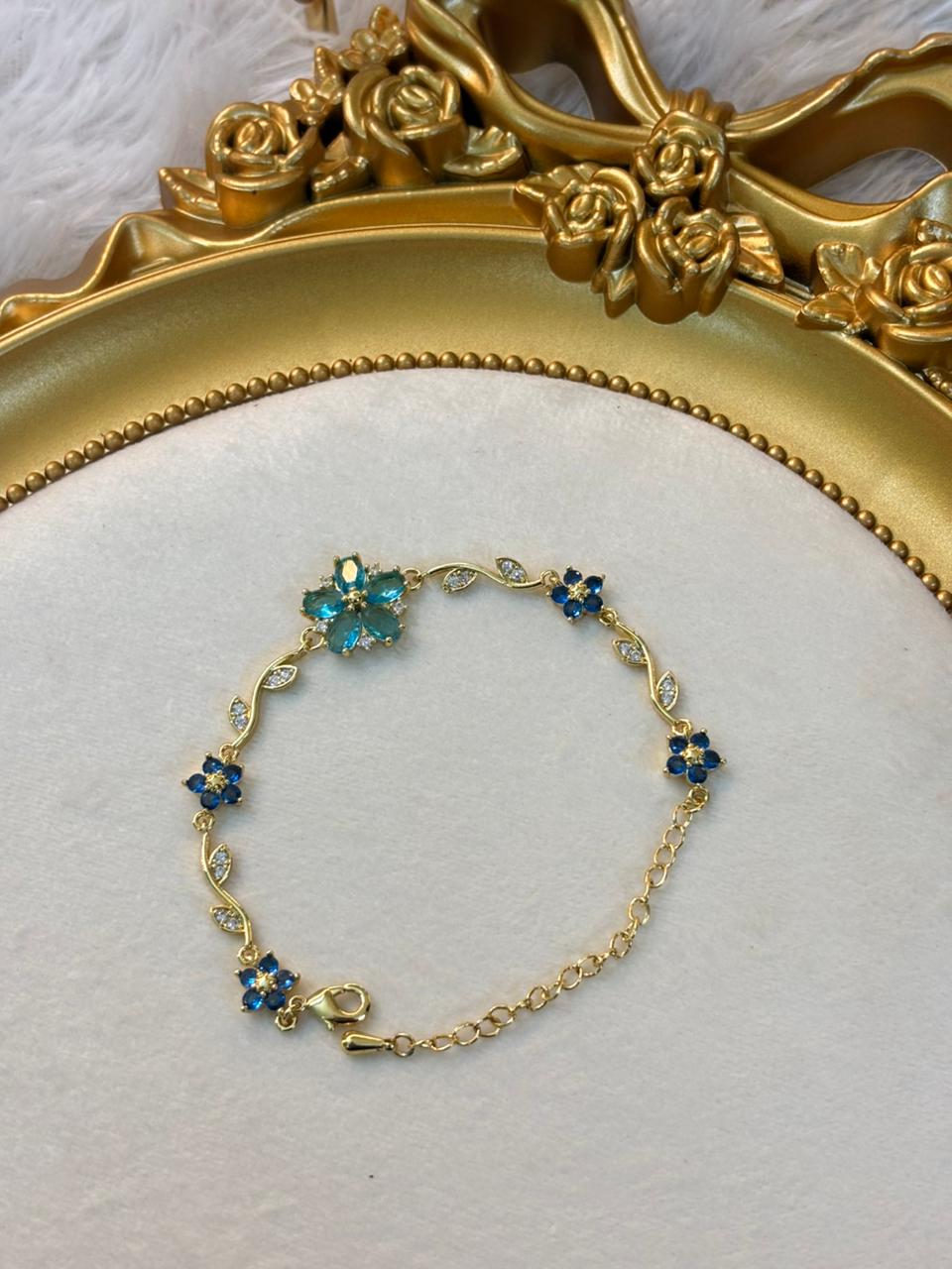 Flower oceanblue 040