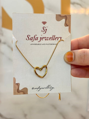 Heart neckchain 045