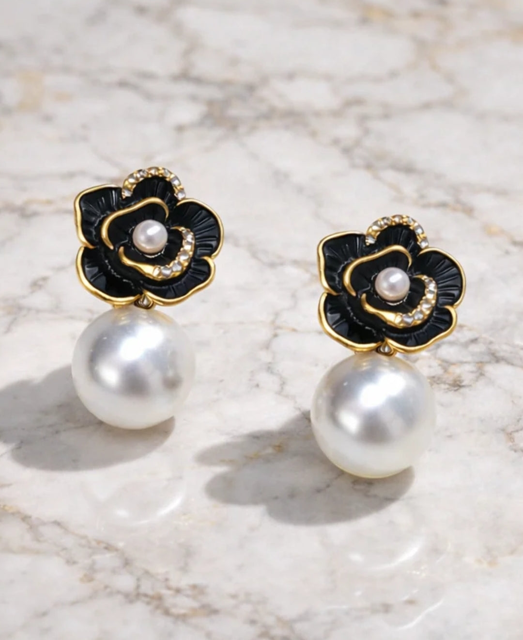 Rose earings