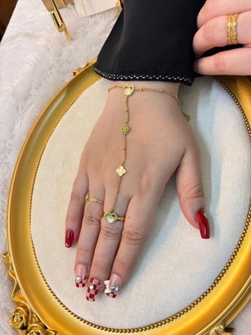 Mini enamel handchain